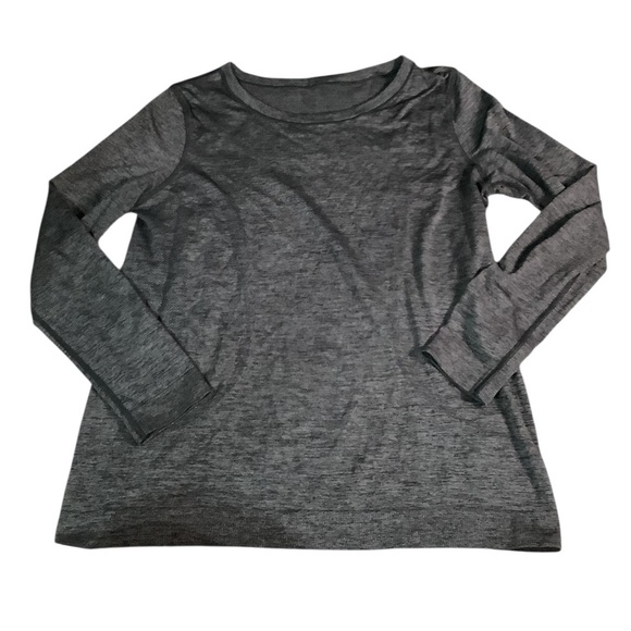 Lululemon Gray Long Sleeve Shirt - Picture 2 of 2